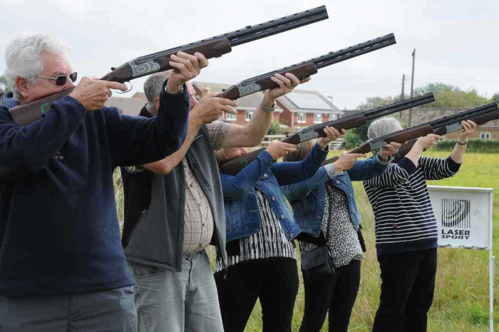 Laser Clay Pigeon Shooting